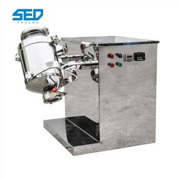 Mirror Polishing Three Dimensional Powder Mixer